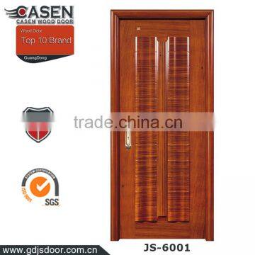 Best entry door discount lowes wood doors exterior strong 3D effect in guangzhou