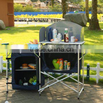 Outdoor Aluminum Camping cupboard cabnit