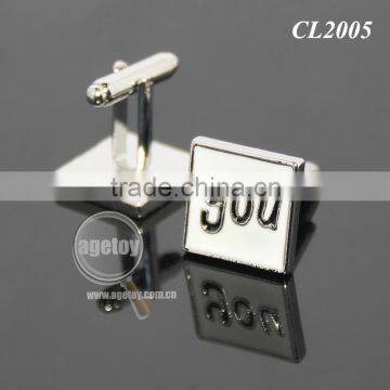 Wedding Date Souvenir Cufflinks Party Guests Gifts I LOVE YOU Red Heart Metal Wedding Cuff Links photo-6