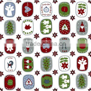 Christmas Plastic Tablecloth PVC With Flannel Backing photo-2