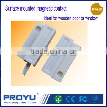 NO NC Surface Mounted Magnetic Contact Switch Ideal for wooden door or window Widely used for Home Office Shop etc PY-C38