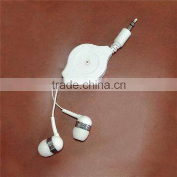 2014 New Products Best Quality Retractable Earphones From Shenzhen Factory XTY-02 photo-3