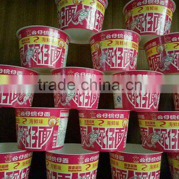 eco stock custom Instant Noodle Use and Cup Type paper food container