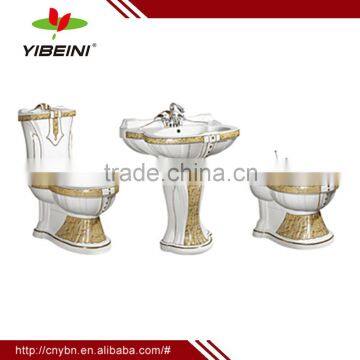 China supplier ceramic bathroom set two piece toilet