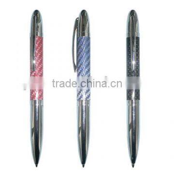 High quality glass fiber metal ballpoint pen for business gift