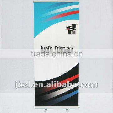 Single sided roll up banner