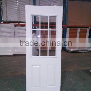 JINXUN Steel Entry Door 36"80" 3/4 Oval Model HEDAS