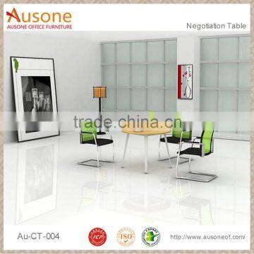 Modern Designs Round Wooden Coffee Table with Metal Base