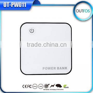 Manufacturer Mobile Phone Portable Charger 6000mah Power Bank