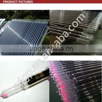 compact solar water heater with three target solar glass heat pipe