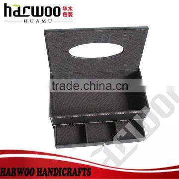 Tissue Box With Drawer,pu Leather Tissue Drawer,2016 New Design Tissue Box photo-2