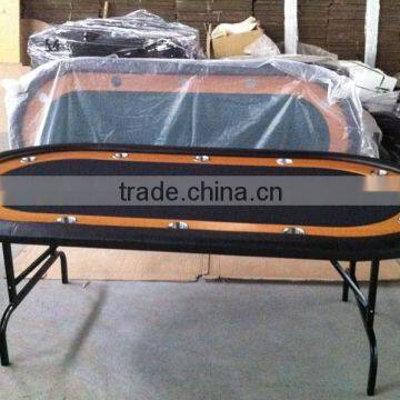 84 Inch Deluxe Folding Poker Table With Folding Steel Leg photo-2