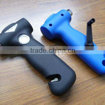 LED Dynamo Torch With Car Safety Hammer photo-3