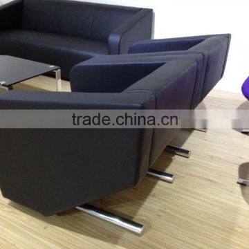 SF-688B Living Room Leather Sofa, Foshan Furniture Leather Sofa, Leather Sofa photo-3