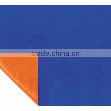 Blue Orange Laminated Waterproof PE tarpaulin