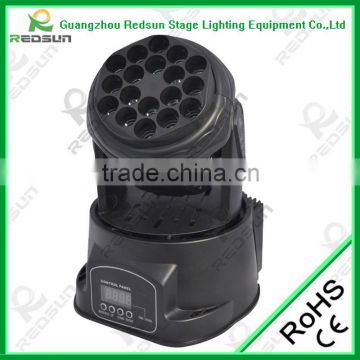 Lowest price !!!Elation design Euro Firework 18pcs RGB Moving Head Strip Hi-Ltte Moving Beam/Spot/Wash Gobo Scheinleistungs