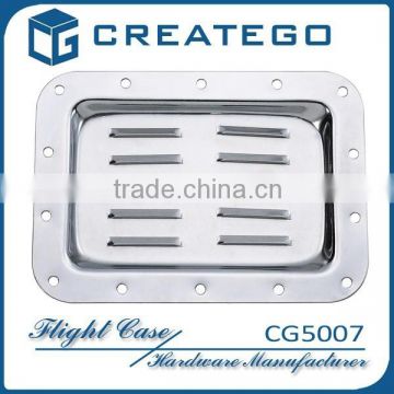 Ventilation grilles for Flight case hardware