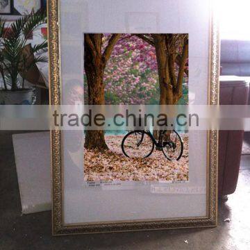 cheap large size wall mounted ps plastic photo picture frame in bulk 60x90 A2 A1