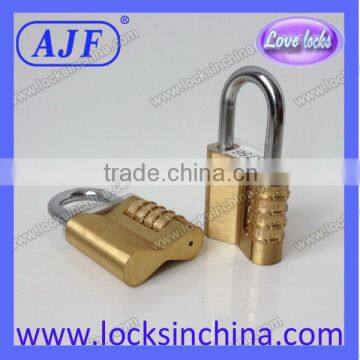 40mm AJF High Quality and Security Password Number Brass Padlocks With Best Price Quality Choice