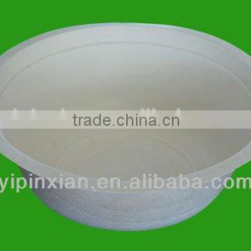 100% sugar cane fiber compostable disposable oval paper bowl