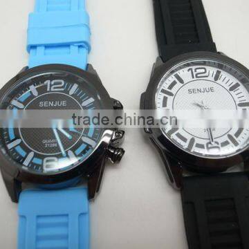 China silicone cheapest wrist watch for men