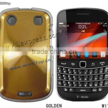 Golden Color Metal Alloy Case for Blackberry Bold 9900.Aluminum Case for Blackberry 9900