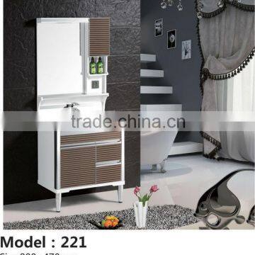 China colorful PVC bathroom cabinet(WMD-221)