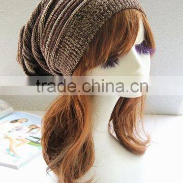 Sales Men Women Knit Baggy Beanie Winter Hat Ski Slouchy Chic Cap Fashion Camo photo-5