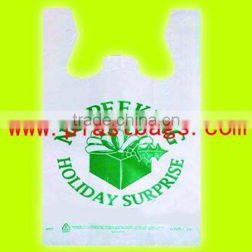 2014 HDPE VEST CARRIER BAGS