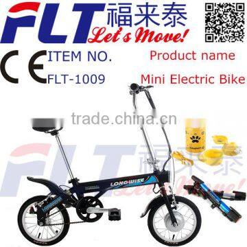 2013 new product CE approved FLT-1009 electric mini bike with lightweight