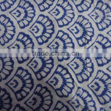 Pure MulMal Printed Cotton Fabric From India