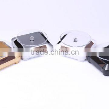 Wholesale Watch/keychain/store Small Square Solar Power Rotating Display Stand photo-4