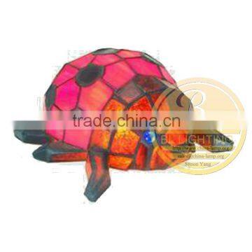 Children Favorite Stained Glass Tiffany Animal Lamp photo-2