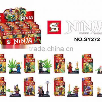 SY272 Kai Jay Zane Cole Ninjiago 8pcs building block sets