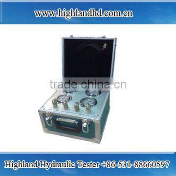 portable hydraulic pressure tester and flow meter