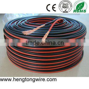 Red and black OFC common car audio speaker wire China factory