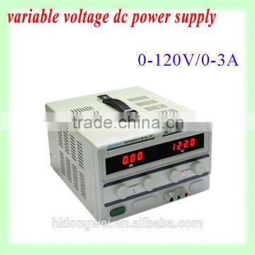 0-120V/0-3A dc linear power supply,Regulated DC power supply,adjustable dc power supply for testing