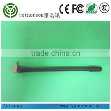 Yetnorson good quality indoor omni 3g/4G LTE rubber antenna with right angle crc9 connector