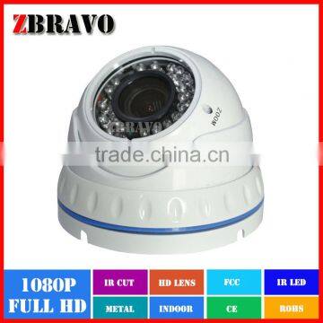 720P 960P 1080P Security HDTVI camera Zoom Lens 36pcs IR Leds Dome Night Vision TVI Cam Surveillance System