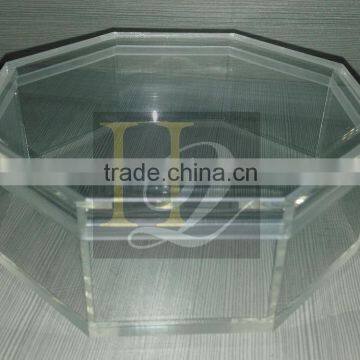 Eco-friendly Clear Octagonal-shaped Acrylic Candy Chocolate Display Box With Cover photo-3