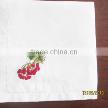 hand embroidery napkin