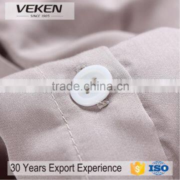 Veken Home Textile 600 Thread Count Full Size Plain Dyed Wholesale German Style Bedding Sets 100% Cotton photo-3