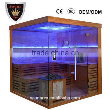 Daimond dry steam Sauna Room with sauna heater for sale