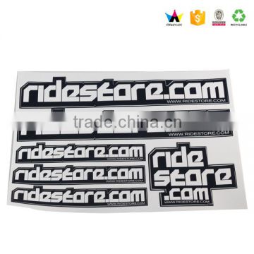 Free samples paper printing sunglass stickers