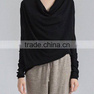 2016 Fashion pure merino wool top for ladies                        
                                                Quality Choice