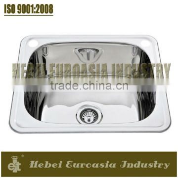 High Quality SS304 Single Bowl Water Sink for Kitchen