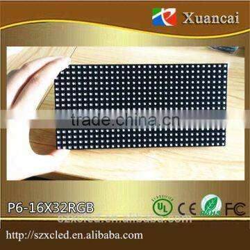 P6-16x32RGB (96X192MM) Indoor Indoor P6 (3IN1) full color SMD unit board P6 module