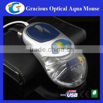 promotions wired usb optical liquid computer mouse