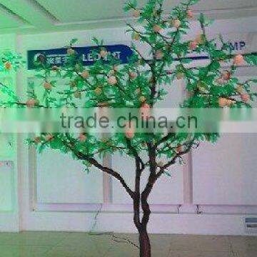 christmas peach led tree light