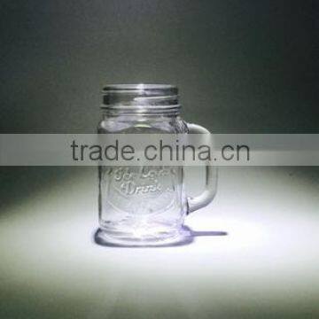 glass mason jars wholesale and glass mason jar with lid and straw with matel lid